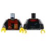 LEGO® Torso Sweater Dark Red Scarf with Gold Chinese