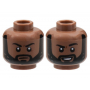 LEGO® Mini-Figurine Tête Homme 2 Expressions (6D)