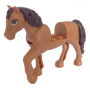 LEGO® Horse with 2x2 Cutout and Movable Neck with Molded