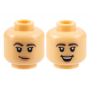 LEGO® Mini-Figurine Tête Femme 2 Expressions (7E)