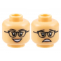 LEGO® Mini-Figurine Tête Femme 2 Expressions (6G)