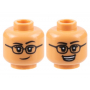 LEGO® Mini-Figurine Tête Femme 2 Expressions (6K)