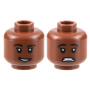 LEGO® Mini-Figurine Tête Femme 2 Expressions (6J)