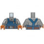 LEGO® Torso Overalls Dark Blue Rumpled