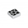 LEGO® Tile 1x1 with Groove with Black Mickey Mouse