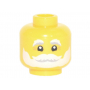 LEGO® Mini-Figurine Tête Grand-Père Barbe Blanche (4E)