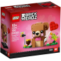LEGO® Set 40379 BrickHeadz Ourson Saint Valentin Amour Coeur