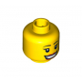 LEGO® Mini-Figurine Tête Femme Sourire (6U)