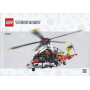 LEGO® Notice - Papier Set 42145 Technic Hélicoptère Urgence