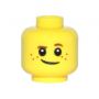 LEGO® Mini-Figurine Tête Enfant Sourire en Coin (8I)