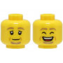 LEGO® Mini-Figurine Tête Homme 2 Expressions (8K)