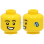 LEGO® Mini-Figurine Tête Homme avec Prothèse Auditive (8K)