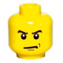LEGO® Mini-Figurine Tête Homme Mécontent (8K)