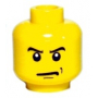 LEGO® Minifigure Head Male Angry Eyebrows and Scowl