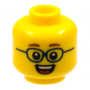 LEGO® Mini-Figurine Tête Enfant Lunette de Vue (8I)