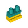 LEGO® Legs Short with Molded Yellow Feet