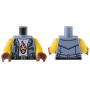 LEGO® Torso Vest with Belt and Silver Zippers