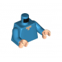 LEGO® Torso Pixelated Light Nougat Neck Pattern