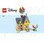 LEGO® Notice - Papier Set 43217 Disney La Haut