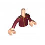 LEGO® Torso Mini Doll Boy Dark Red Jacket