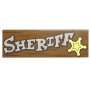 LEGO® Tile 2x6 with White Sheriff Gold Star