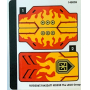 LEGO® Autocollant - Stickers Set 71780 Ninjago
