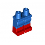 LEGO® Mini-Figurine Jambes Bleu Et Rouge (B12)