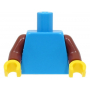 LEGO® Mini-Figurine Torse Uni Avec Bras Marron (4K)