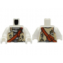 LEGO® Mini-Figurine Torse Avec Gilet En Lambeaux (2H)