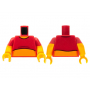 LEGO® Torso Shirt Bright Light Orange Neck and Midriff Patte