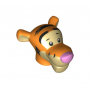 LEGO® Minifigure Head Modified Tiger with Orange Fur