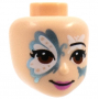 LEGO® Mini Doll Head Friends with Black Eyebrow