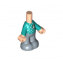 LEGO® Micro Doll Body with Dark Turquoise Sweater