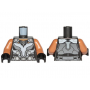 LEGO® Torso Female Armor with Silver Plates Pattern