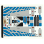 LEGO® Autocollant - Stickers Set 76917 Speed