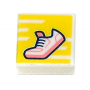 LEGO® Tile 1x1 with Groove with Shoe