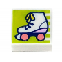 LEGO® Tile 1x1 with Groove with Roller Skate