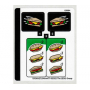 LEGO® Autocollant Sticker City 40578 Sandwich