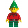 LEGO® Elf Dark Red Scalloped Collar