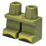 LEGO® Mini-Figurine Jambes courtes Fixe avec chaussure (C42)