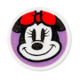 LEGO® Tile Round 1x1 with Minnie Mouse Head Smiling