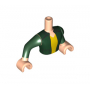 LEGO® Torso Mini Doll Man Dark Green Jacket