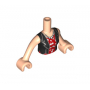 LEGO® Torso Mini Doll Woman Black Vest