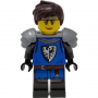 LEGO® Mini-Figurine Femme Chevalier - Médieval - Blason Lion