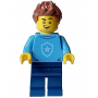 LEGO® Mini-Figurine Homme Police Tenue Entrainement