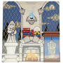 LEGO® Plastic 3D Backdrop with Ravenclaw Common Room