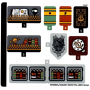 LEGO® Autocollant - Sticker Set 76411 Harry Potter