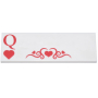 LEGO® Plate Lisse 2x6 Imprimée Carte Dame de Coeur - Disney