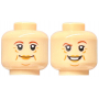 LEGO® Minifigure Head Dual Sided Female