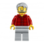 LEGO® Male Red Flannel Shirt